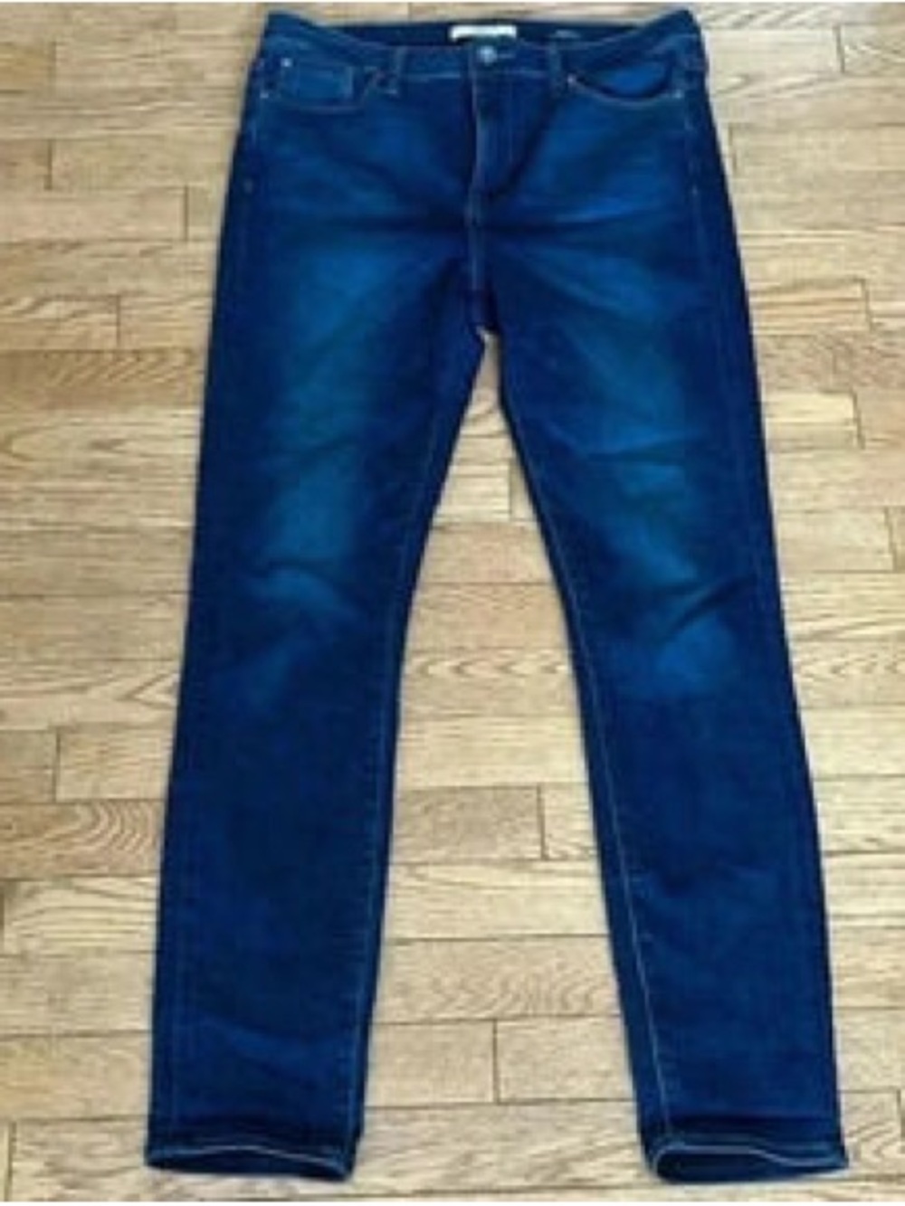 Fidelity Skinny Jeans in Dark Blue Denim
